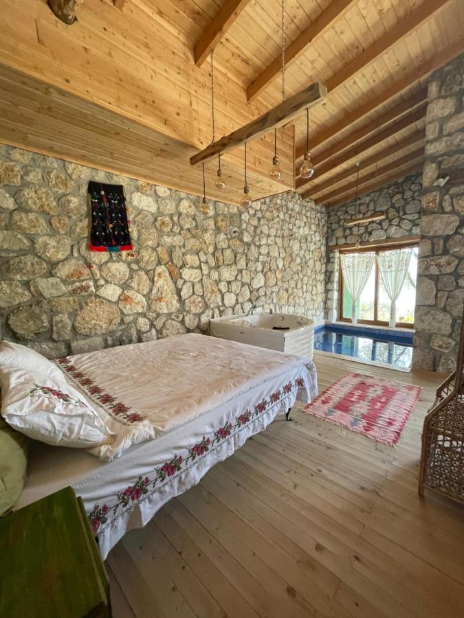 Shavilla Kalkan - Yali ' Da Korunakli 1+1 Villa 帕塔拉 外观 照片